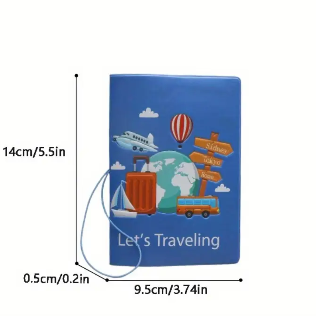 Personalized Passport Cover with Name – Travel Essentials