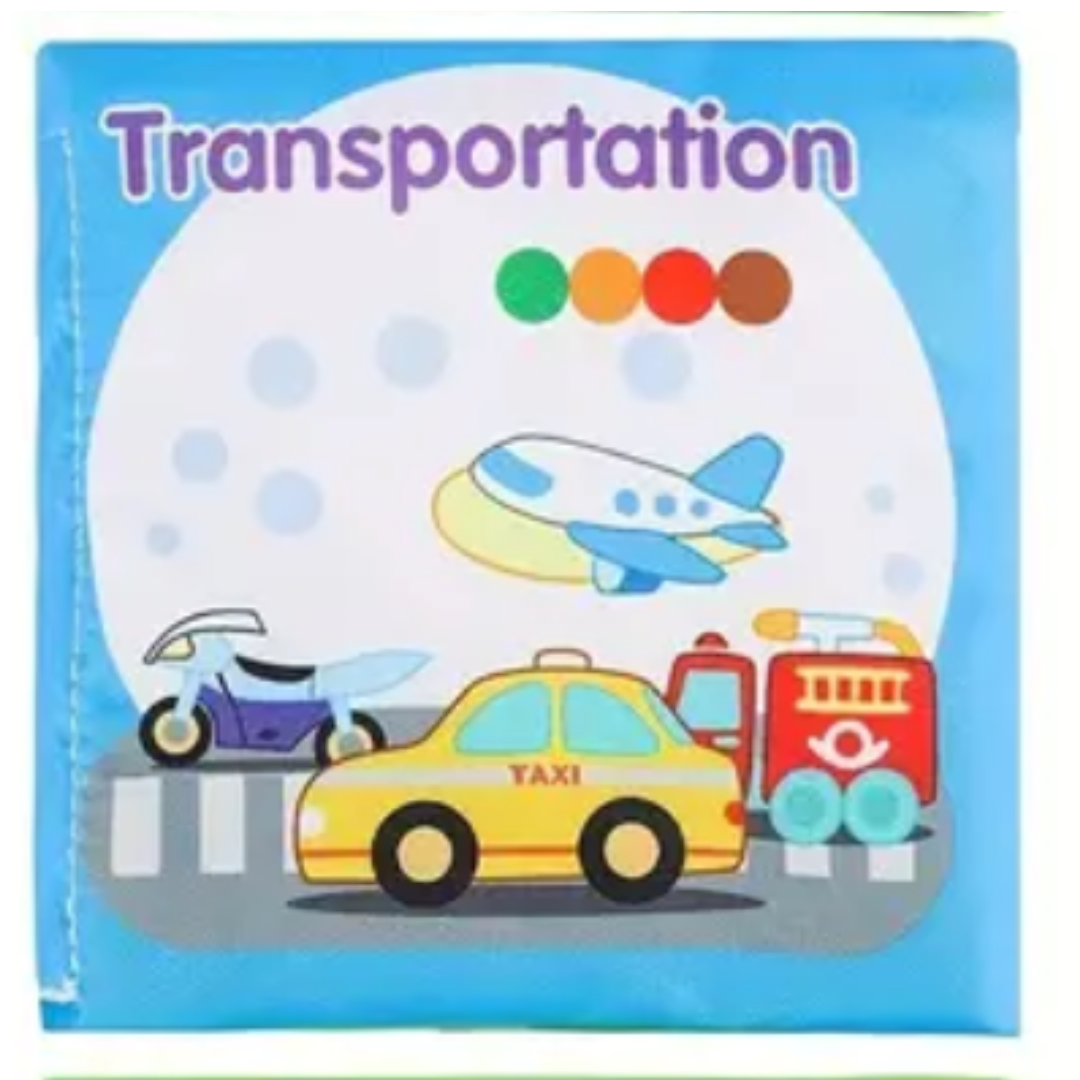 Set of 5 Sensory Cloth Books for Early Learning and Fun