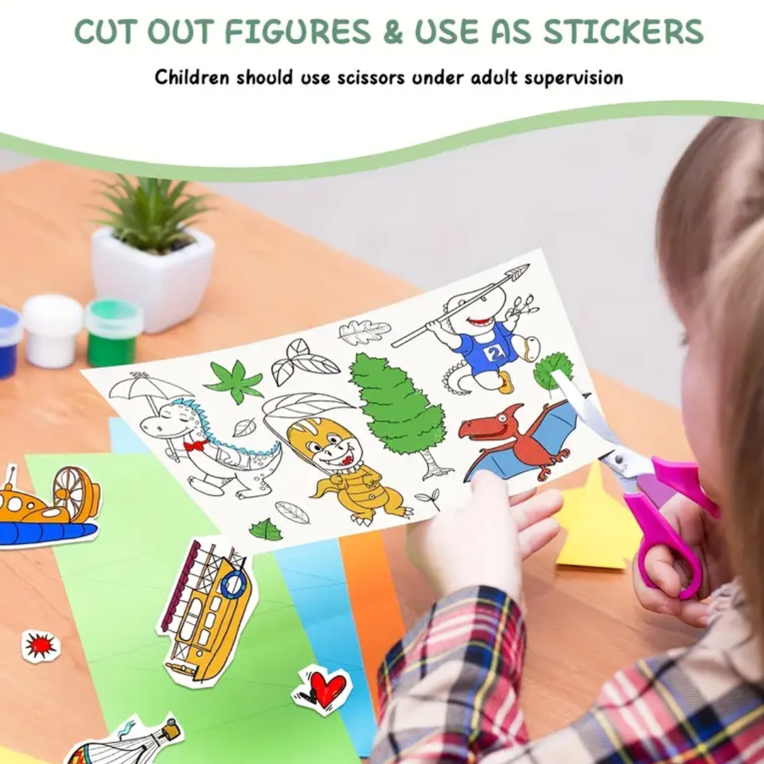 Screen-Free Drawing, Coloring & DIY Projects