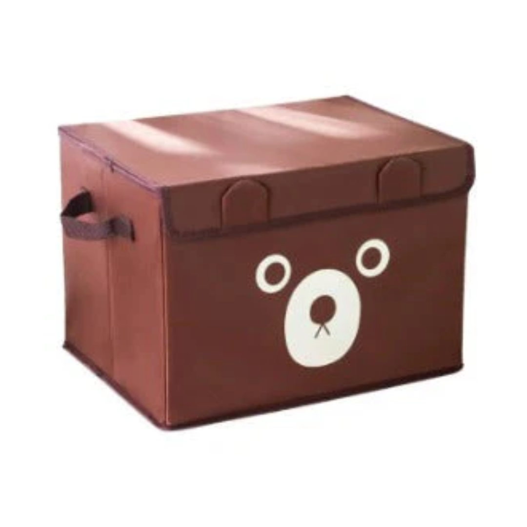 Cute Fabric Storage Box for Toys, Clothes & More