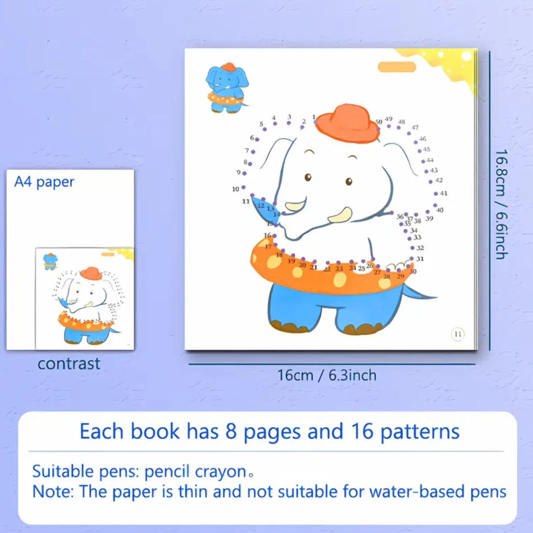 Drawing & Learning Book – Screen-Free Fun for Kids
