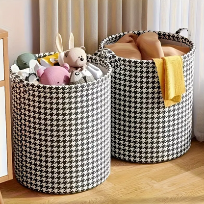 Foldable Fabric Storage Basket – Organize in Style