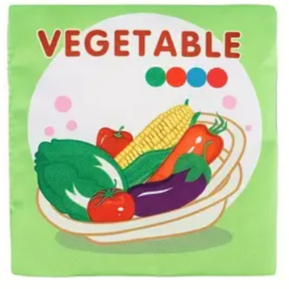 Set of 5 Sensory Cloth Books for Early Learning and Fun
