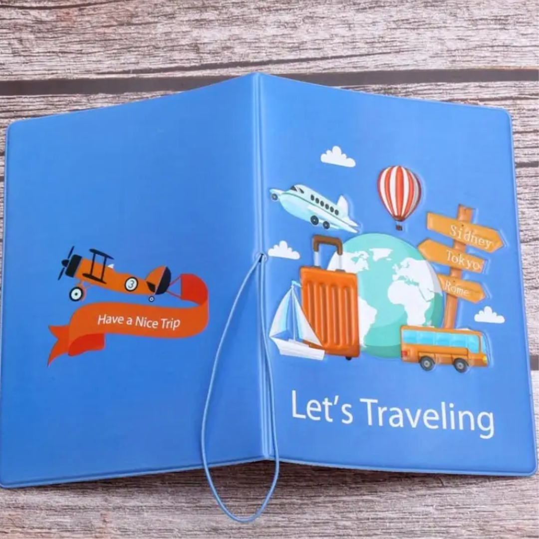 Personalized Passport Cover with Name –  Travel Essentials