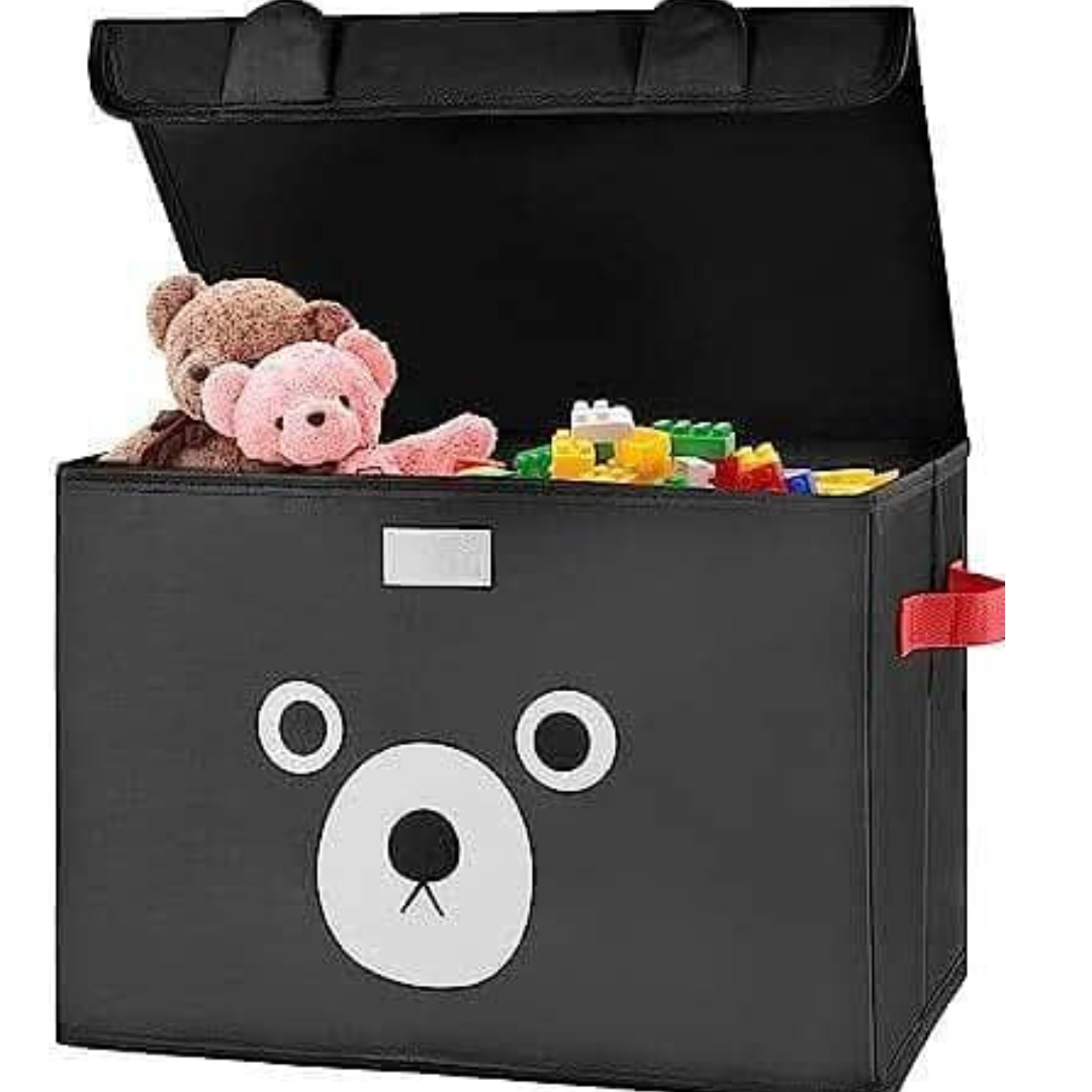 Cute Fabric Storage Box for Toys, Clothes & More