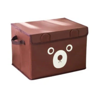Cute Fabric Storage Box for Toys, Clothes & More
