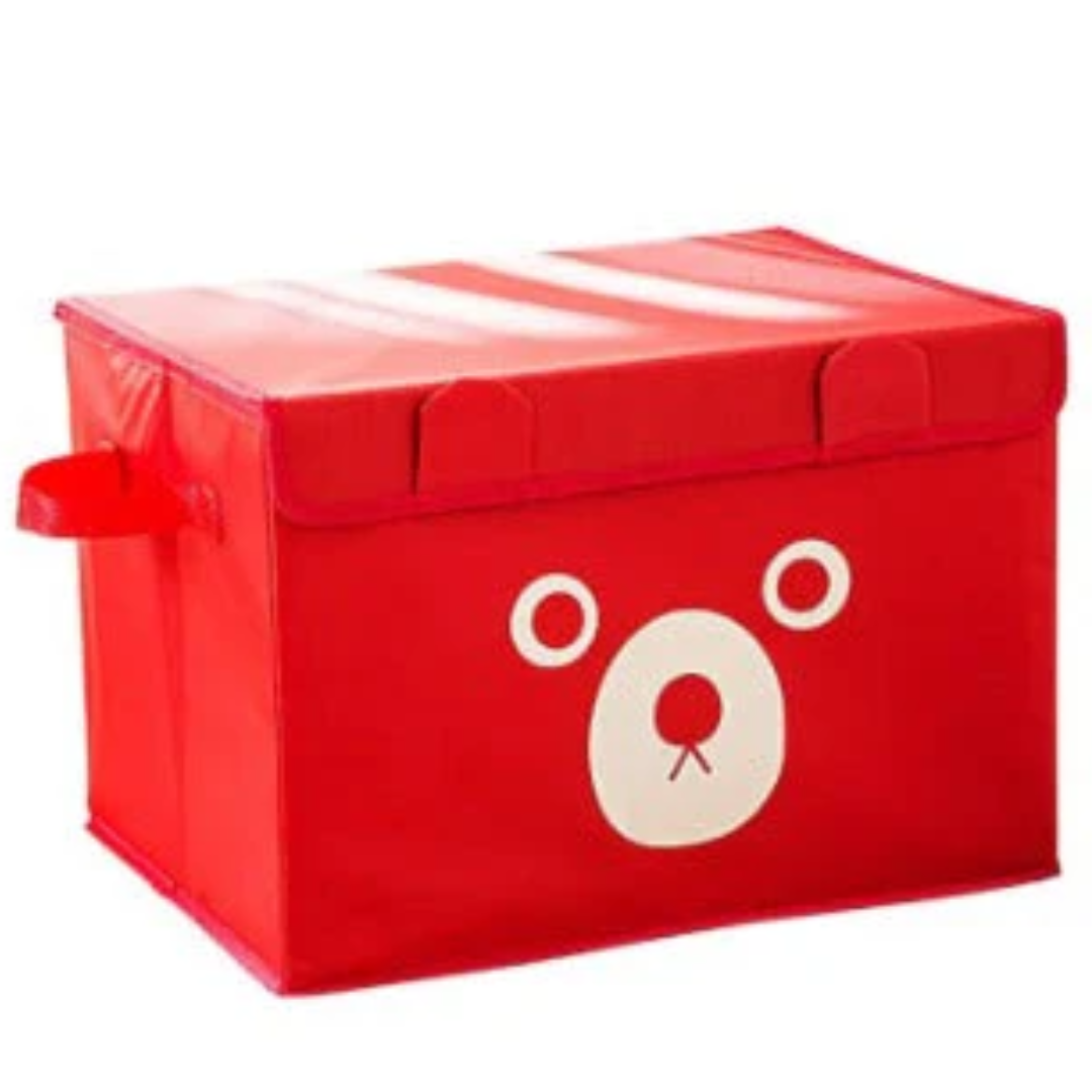 Cute Fabric Storage Box for Toys, Clothes & More