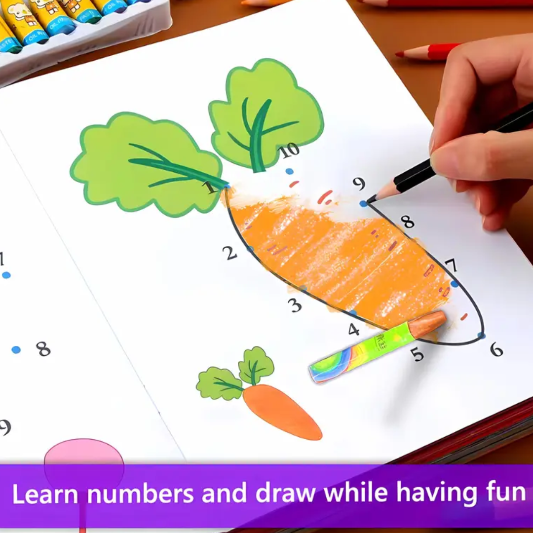 Drawing & Learning Book – Screen-Free Fun for Kids
