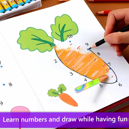 Drawing & Learning Book – Screen-Free Fun for Kids