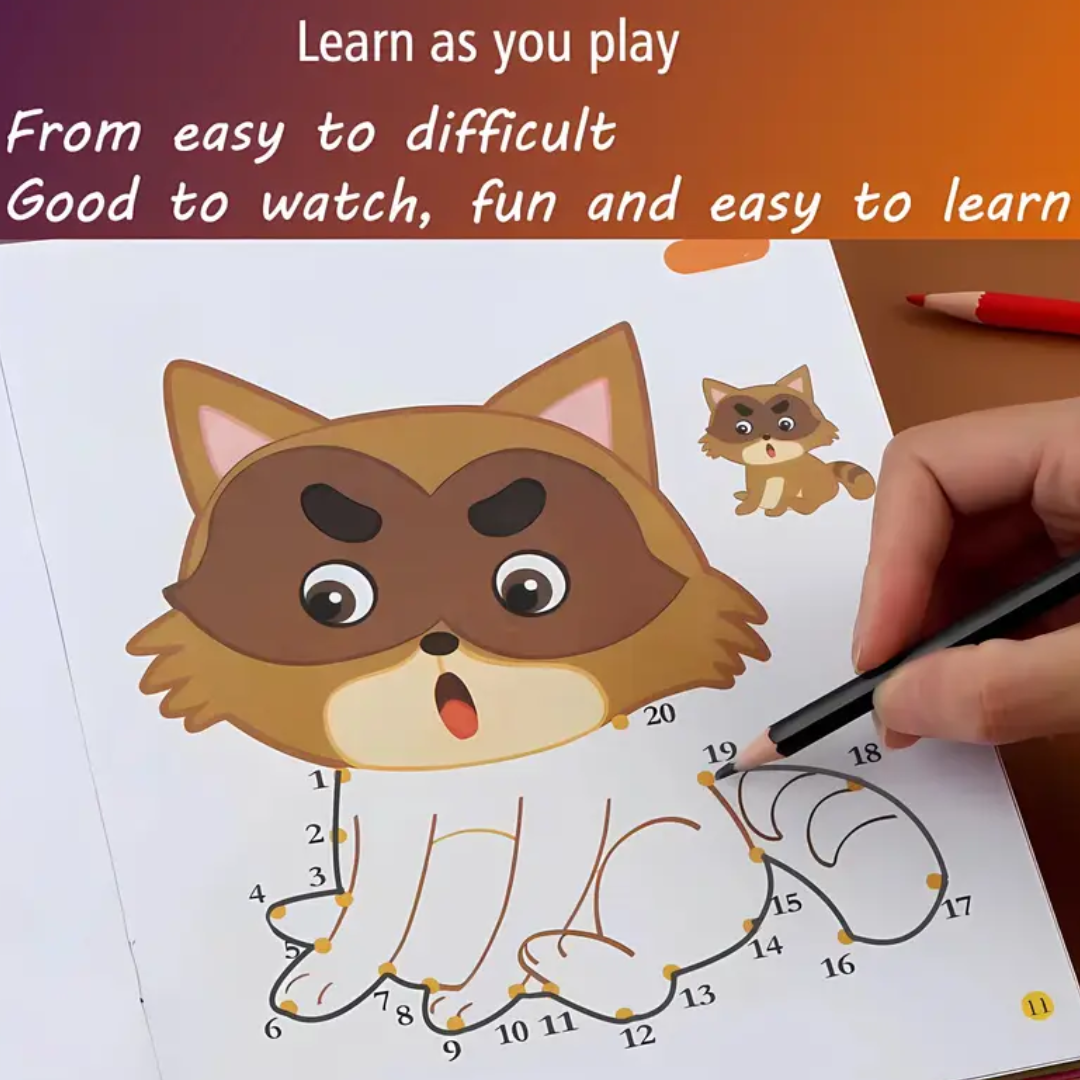 Drawing & Learning Book – Screen-Free Fun for Kids