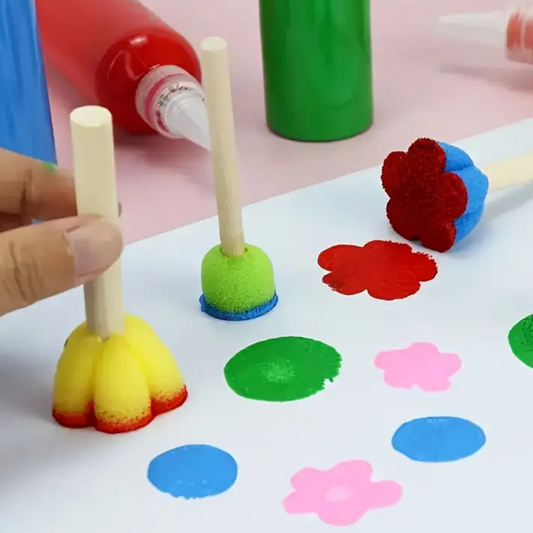 Mini Sponge Brushes – Fun Painting Tools for Kids