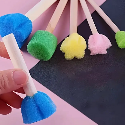 Mini Sponge Brushes – Fun Painting Tools for Kids